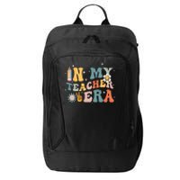 In My Teacher Era First Day Of School Teacher Back To School City Backpack