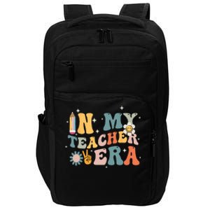 In My Teacher Era First Day Of School Teacher Back To School Impact Tech Backpack