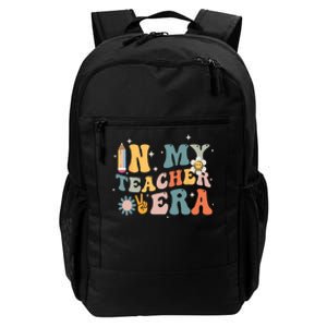 In My Teacher Era First Day Of School Teacher Back To School Daily Commute Backpack