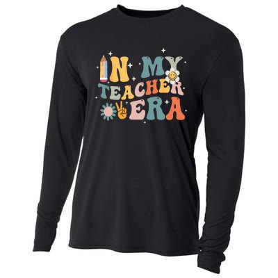 In My Teacher Era First Day Of School Teacher Back To School Cooling Performance Long Sleeve Crew