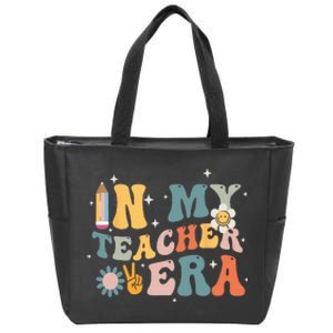 In My Teacher Era First Day Of School Teacher Back To School Zip Tote Bag