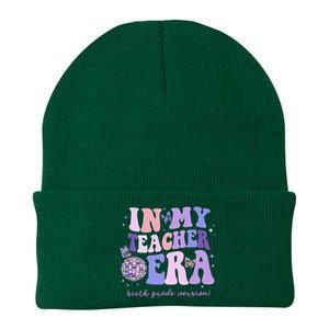 In My Teacher Era Sixth Grade Version 6th Grade Teacher Era Knit Cap Winter Beanie