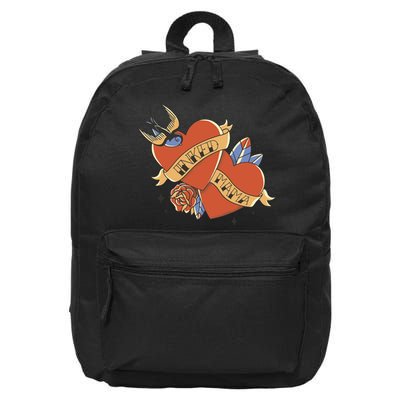 Inked Mama Tattoo Heart 16 in Basic Backpack