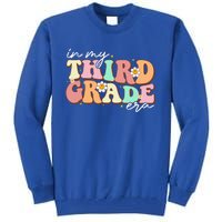 In My Third Grade Era Retro Back To School Teacher Student Tall Sweatshirt