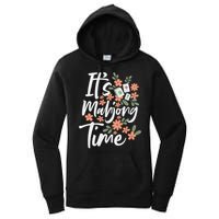 It's Mahjong Time Gambling Chinese Game Casino Player Women's Pullover Hoodie
