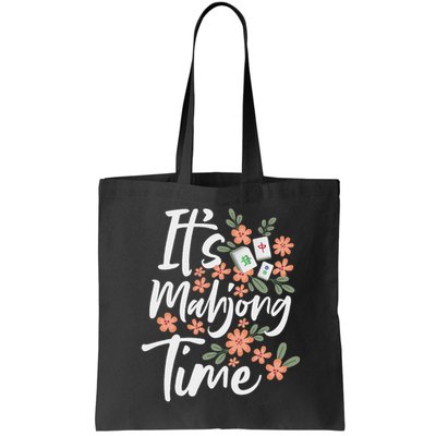 It's Mahjong Time Gambling Chinese Game Casino Player Bag
