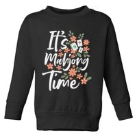 It's Mahjong Time Gambling Chinese Game Casino Player Toddler Sweatshirt