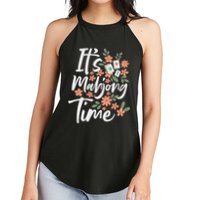 It's Mahjong Time Gambling Chinese Game Casino Player Women's Perfect Tri Rocker Tank