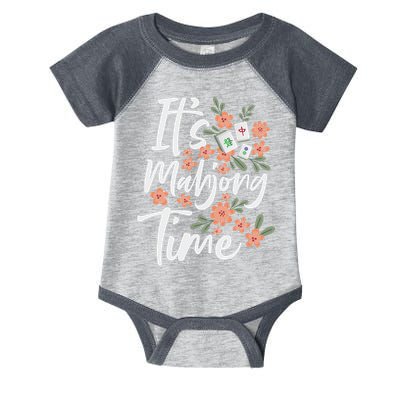 It's Mahjong Time Gambling Chinese Game Casino Player Infant Baby Jersey Bodysuit