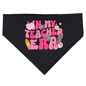 In My Teacher Era First Day Of School Back To School USA-Made Doggie Bandana