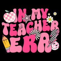 In My Teacher Era First Day Of School Back To School T-Shirt