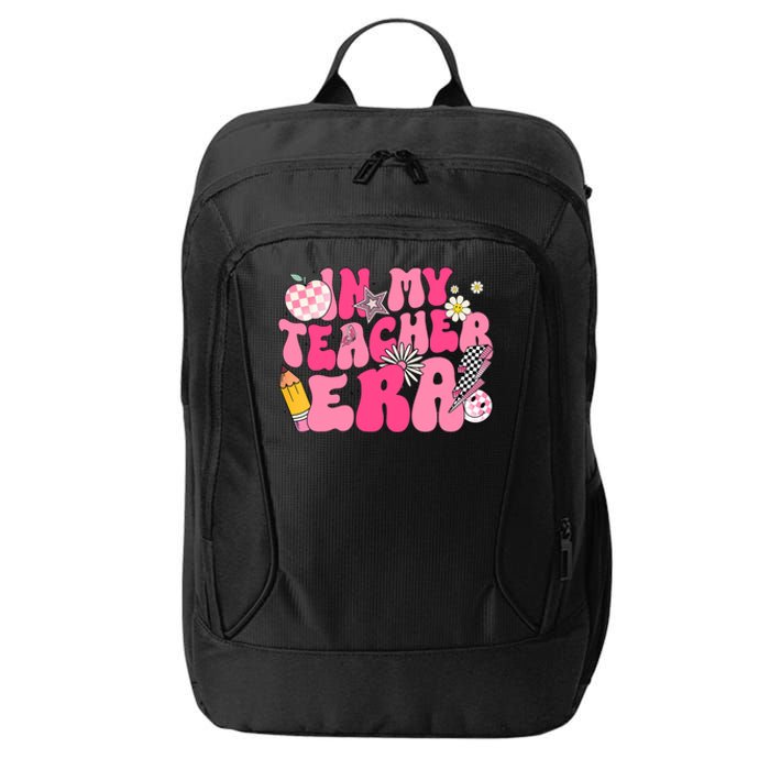 In My Teacher Era First Day Of School Back To School City Backpack