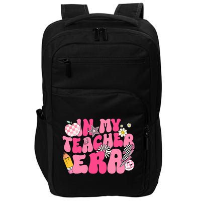 In My Teacher Era First Day Of School Back To School Impact Tech Backpack