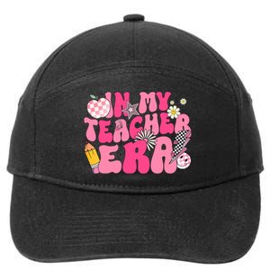 In My Teacher Era First Day Of School Back To School 7-Panel Snapback Hat