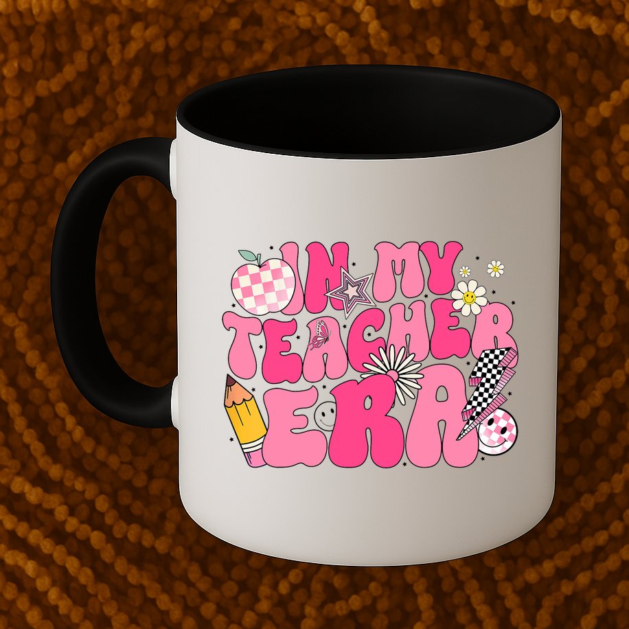 In My Teacher Era First Day Of School Back To School Mug