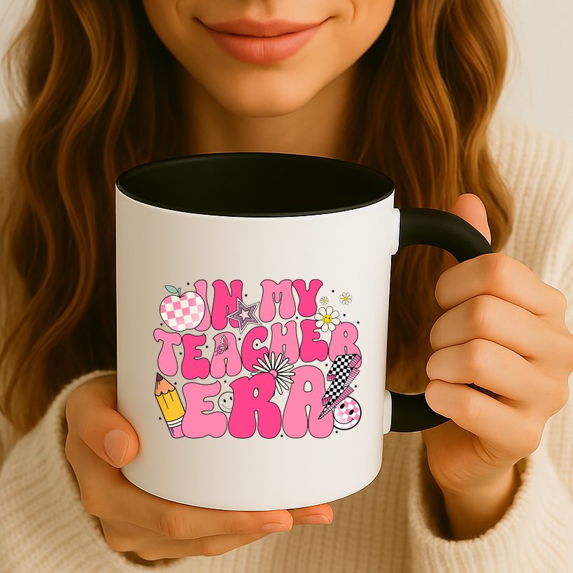 In My Teacher Era First Day Of School Back To School Mug