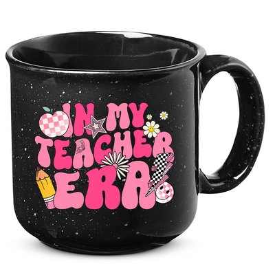 In My Teacher Era First Day Of School Back To School 15oz Campfire Ceramic Mug