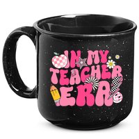 In My Teacher Era First Day Of School Back To School 15oz Campfire Ceramic Mug