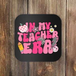 In My Teacher Era First Day Of School Back To School Coaster