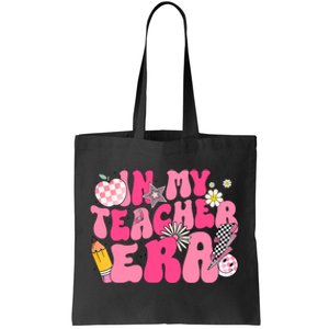 In My Teacher Era First Day Of School Back To School Tote Bag