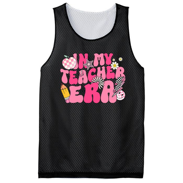 In My Teacher Era First Day Of School Back To School Mesh Reversible Basketball Jersey Tank