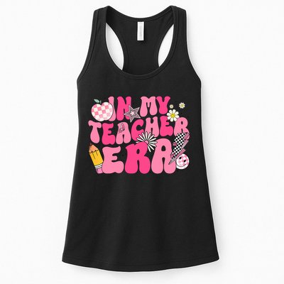 In My Teacher Era First Day Of School Back To School Womens Tank Top