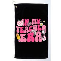In My Teacher Era First Day Of School Back To School Golf Towel
