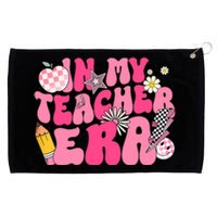 In My Teacher Era First Day Of School Back To School Grommeted Golf Towel