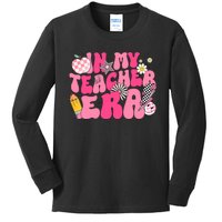 In My Teacher Era First Day Of School Back To School Kids Long Sleeve Shirt