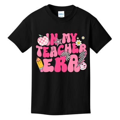 In My Teacher Era First Day Of School Back To School Kids T-Shirt