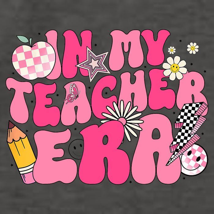 In My Teacher Era First Day Of School Back To School Vector Backpack