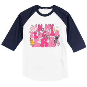 In My Teacher Era First Day Of School Back To School Baseball Sleeve Shirt