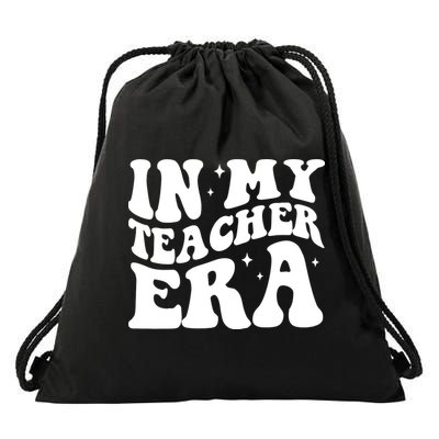 In My Teacher Era Drawstring Bag