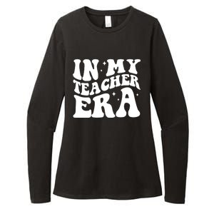 In My Teacher Era Womens CVC Long Sleeve Shirt