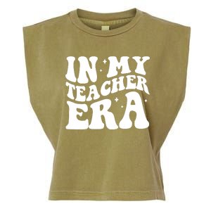 In My Teacher Era Garment-Dyed Women's Muscle Tee