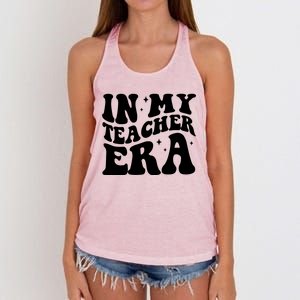 In My Teacher Era Women's Knotted Racerback Tank