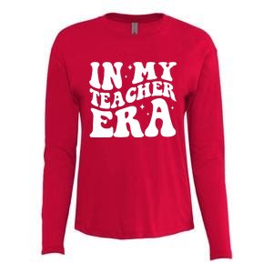 In My Teacher Era Womens Cotton Relaxed Long Sleeve T-Shirt