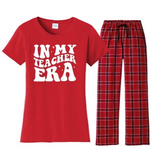 In My Teacher Era Women's Flannel Pajama Set