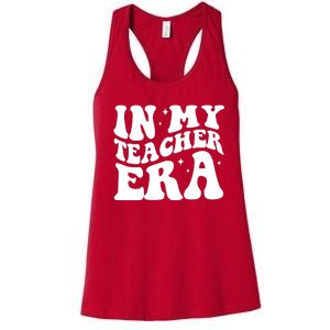 In My Teacher Era Women's Racerback Tank