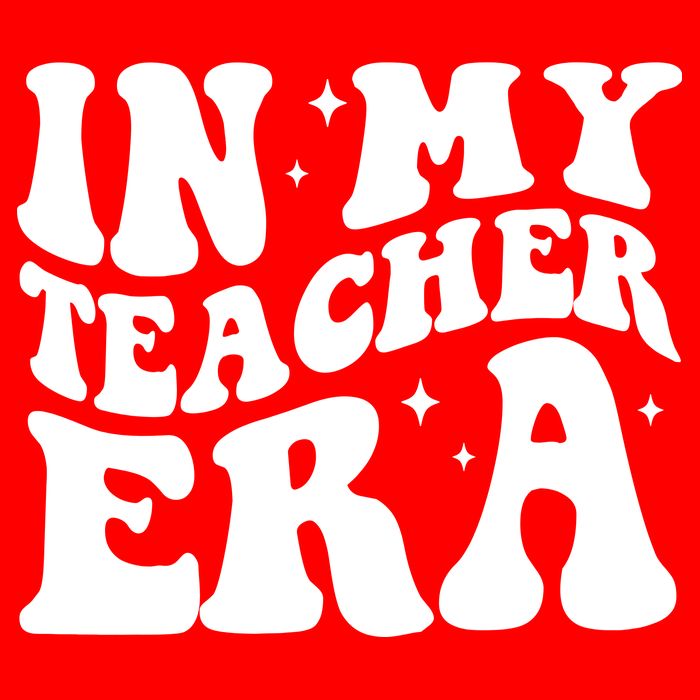 In My Teacher Era Ladies Long Sleeve Shirt