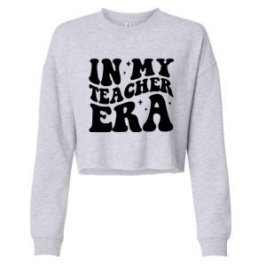 In My Teacher Era Cropped Pullover Crew