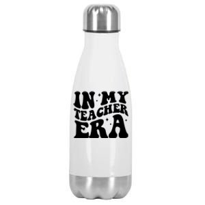 In My Teacher Era Stainless Steel Insulated Water Bottle