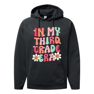 In My Third Grade Era 3rd Grade Girl Teacher Back To School Performance Fleece Hoodie