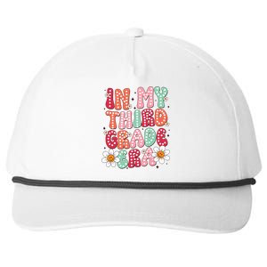 In My Third Grade Era 3rd Grade Girl Teacher Back To School Snapback Five-Panel Rope Hat