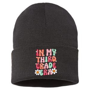 In My Third Grade Era 3rd Grade Girl Teacher Back To School Sustainable Knit Beanie