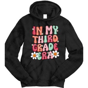 In My Third Grade Era 3rd Grade Girl Teacher Back To School Tie Dye Hoodie