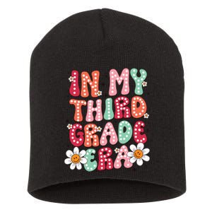 In My Third Grade Era 3rd Grade Girl Teacher Back To School Short Acrylic Beanie