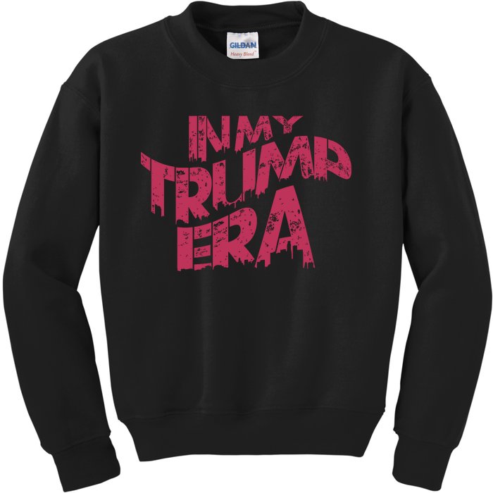 In My Trump Era Graphic Kids Sweatshirt