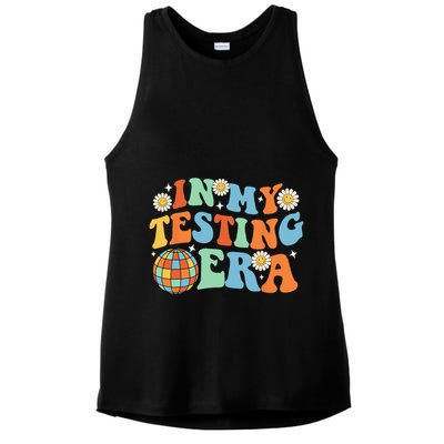 In My Testing Era Testing Day Ladies PosiCharge Tri-Blend Wicking Tank
