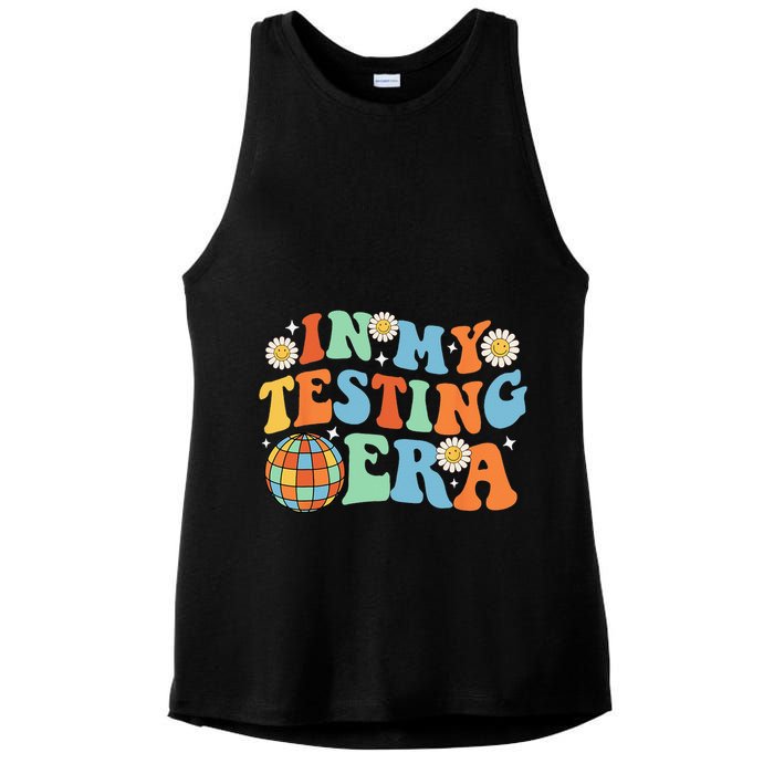 In My Testing Era Testing Day Ladies PosiCharge Tri-Blend Wicking Tank